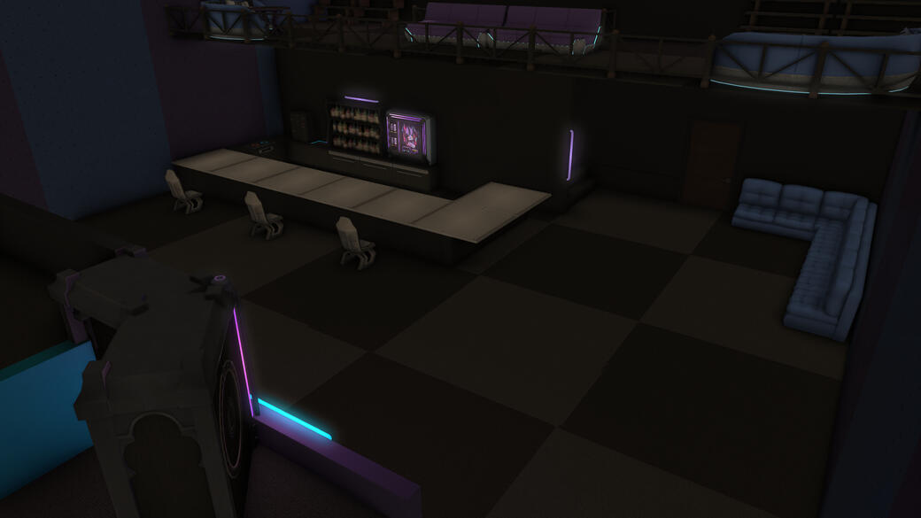 Top Down of Bar